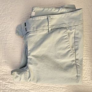 LOFT Cropped Ankle Pants in Mint Green (6P)